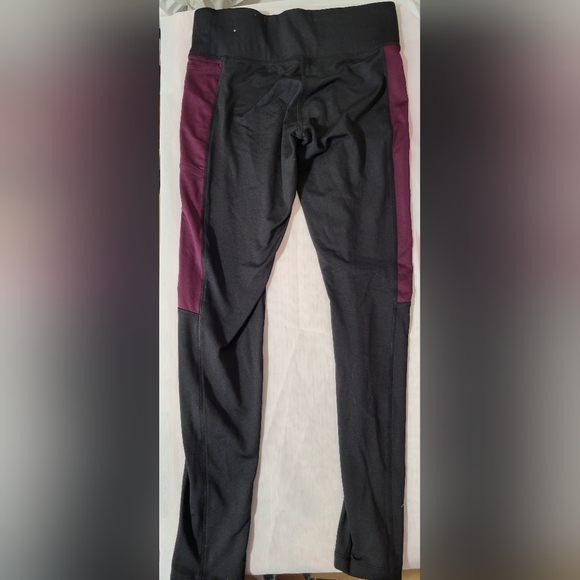 Pink fleece lined leggings - Picture 2 of 3